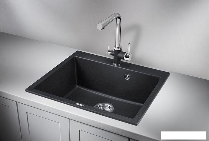 Кухонная мойка Granula GR-6001 (черный)- фото2