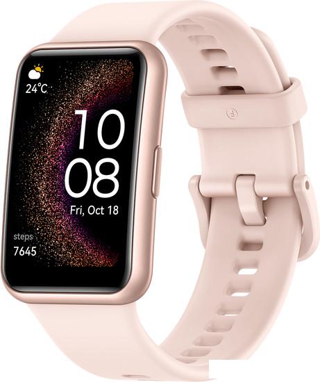 Умные часы Huawei Watch FIT Special Edition (туманно-розовый)- фото