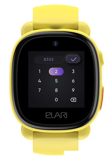 Детские умные часы Elari KidPhone 4G Lite (желтый)- фото3