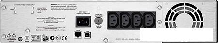 Источник бесперебойного питания APC Smart-UPS C 1500VA 2U LCD 230V (SMC1500I-2U)- фото2