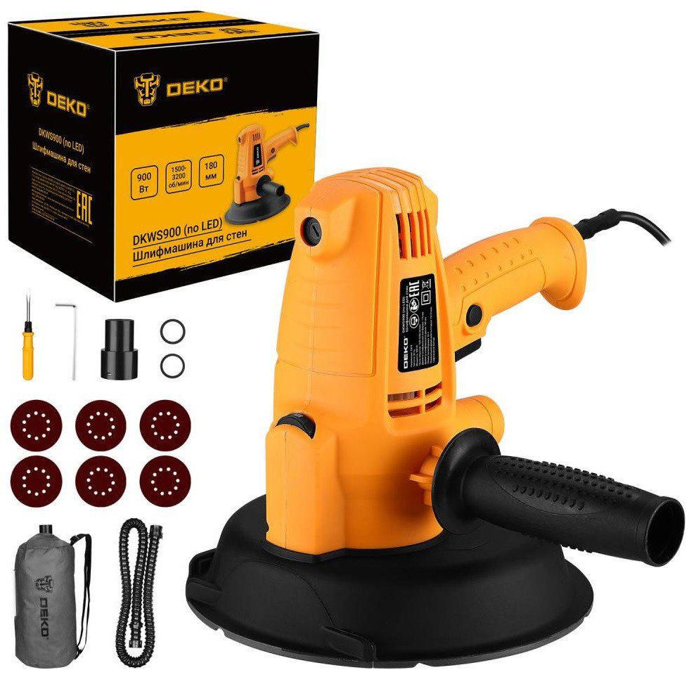 Шлифмашина для стен и потолков Deko DKWS900 083-1035