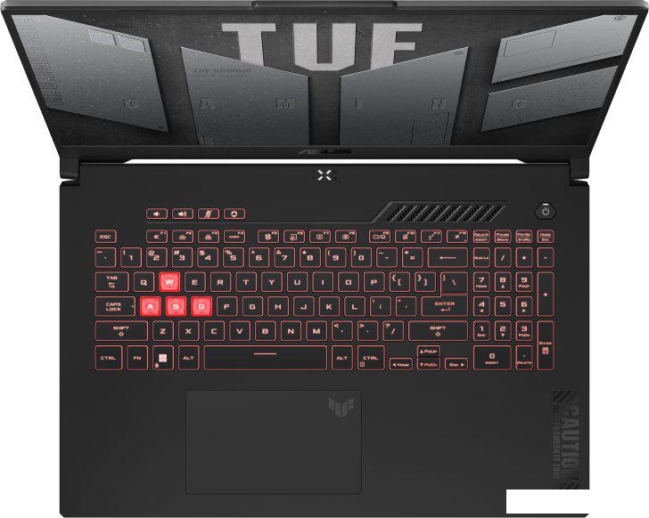 Игровой ноутбук ASUS TUF Gaming A17 2023 FA707NVR-HX010 + подставка ICE COOREL E5 (черный)- фото4