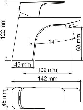 Смеситель Wasserkraft Salm 2703- фото4