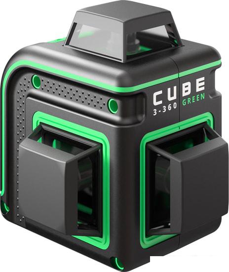 Лазерный нивелир ADA Instruments Cube 3-360 Green Basic Edition А00560- фото