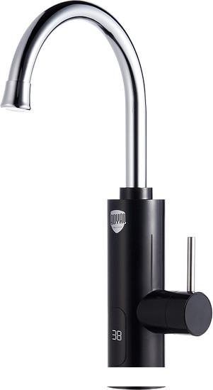 Проточный электрический водонагреватель-кран Royal Thermo QuickTap (черный)- фото