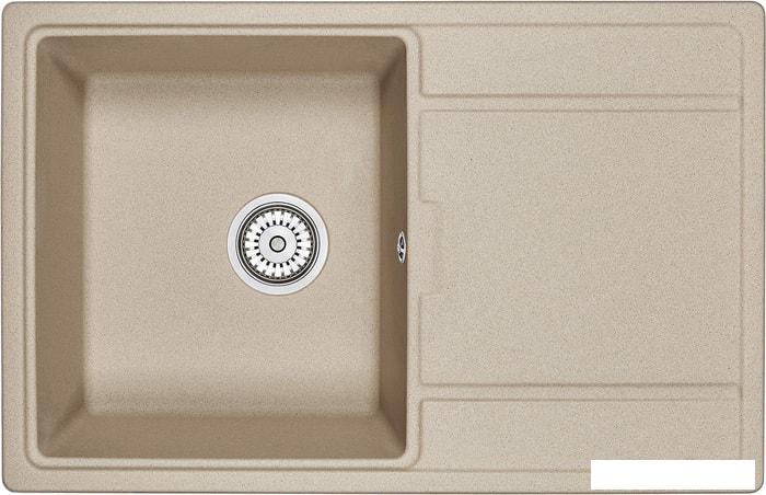 Кухонная мойка Granula 7804 (песок)- фото