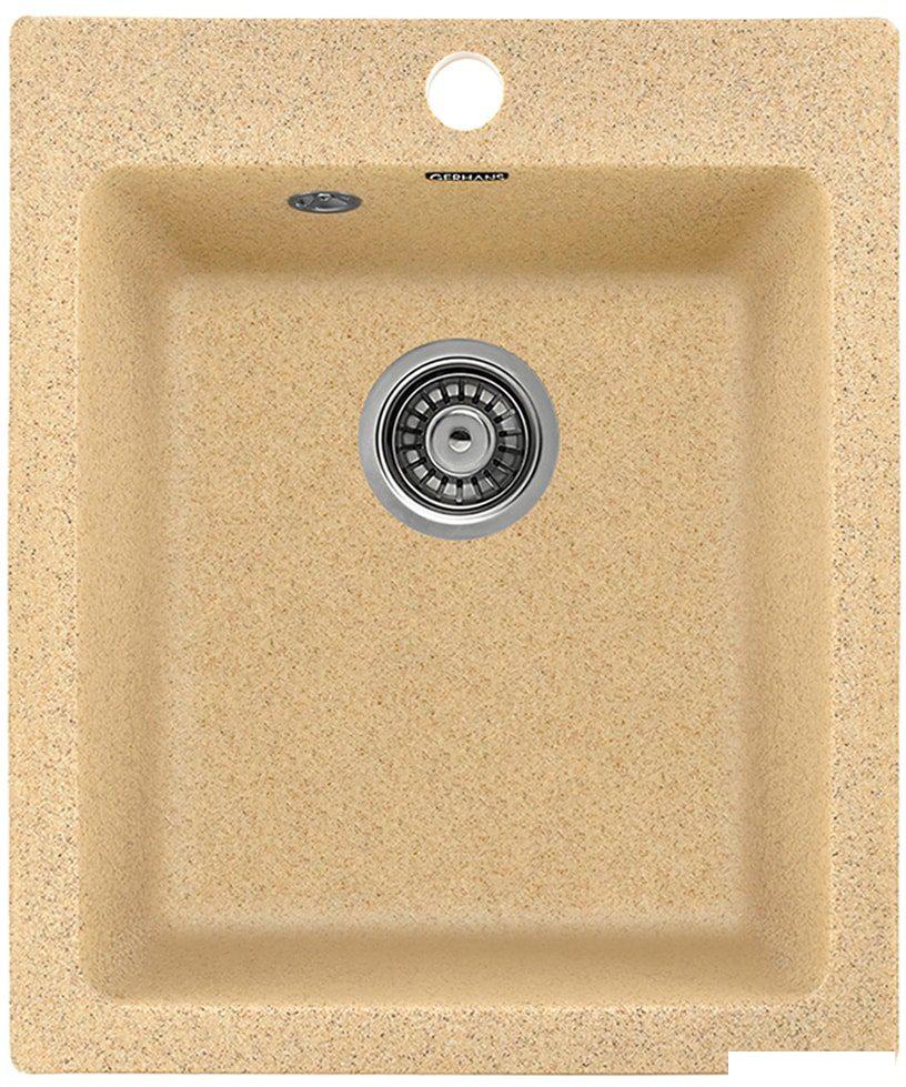 Кухонная мойка Gerhans A10 (песочный)