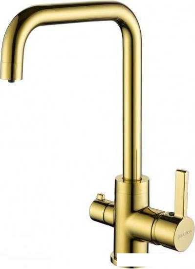 Смеситель Paulmark Logas Lo213021-G (золото)- фото