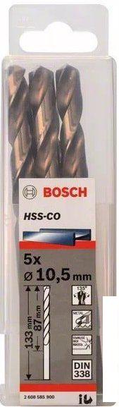 Набор оснастки Bosch 2608585900 (5 предметов)- фото