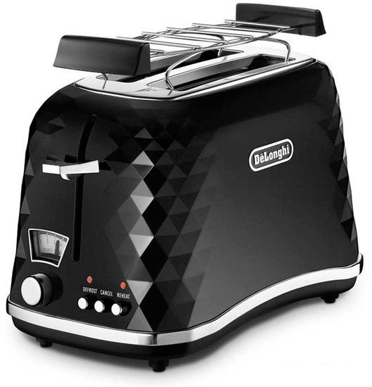 Тостер DeLonghi Brillante CTJ 2103.BK- фото2