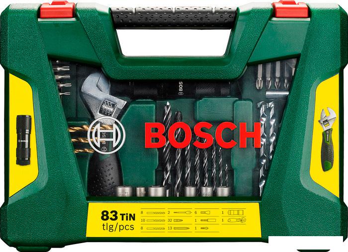 Универсальный набор инструментов Bosch V-Line Titanium 2607017193 83 предмета- фото2