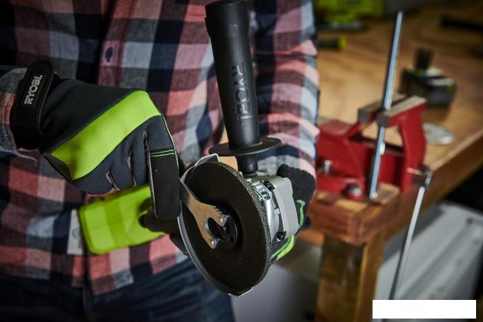 Угловая шлифмашина Ryobi RAG18125-0 5133005403 (без АКБ)- фото4
