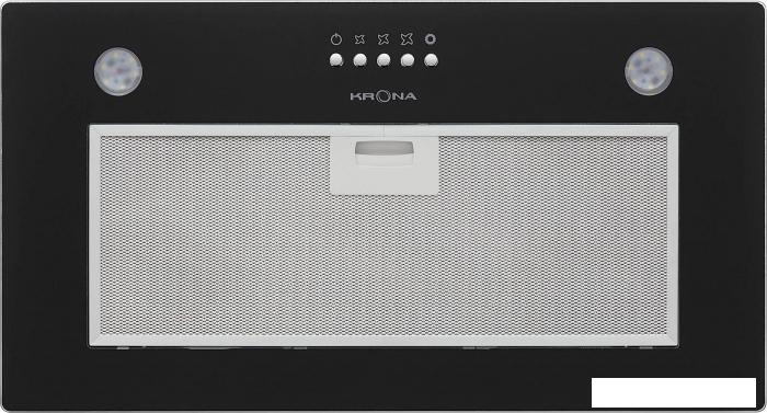 Кухонная вытяжка Krona Arven 500 PB V2 (черный)- фото3