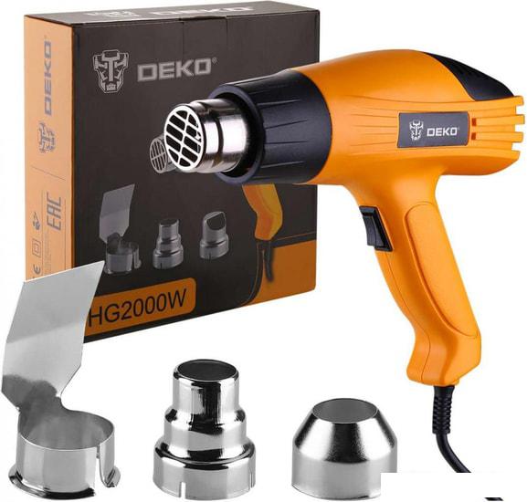 Промышленный фен Deko HG2000W- фото