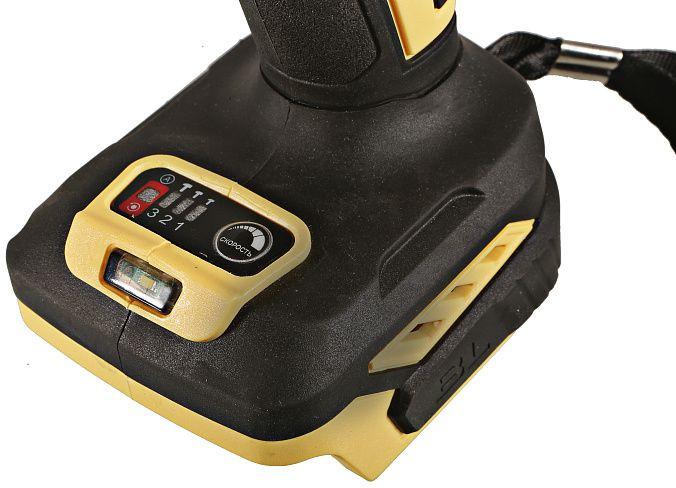 Гайковерт Hanskonner HCD20600BL (без АКБ)- фото2