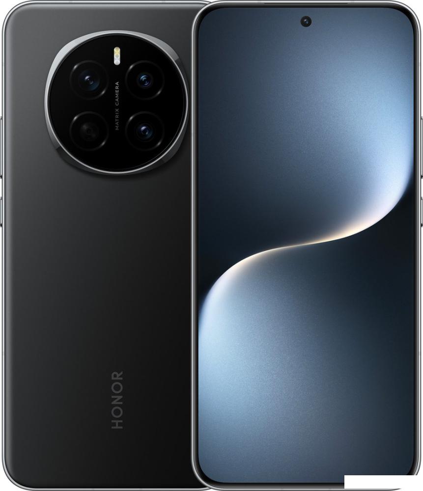 Телефон HONOR Magic7 12GB/256GB международная версия (вельветовый черный)- фото