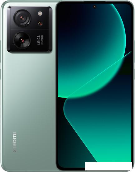 Смартфон Xiaomi 13T Pro 12GB/512GB международная версия (зеленый луг)- фото
