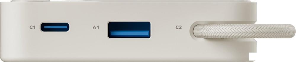 Внешний аккумулятор Momax 1-Power X Built-in USB-C IP153 20000mAh (белый)- фото3