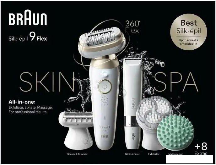 Эпилятор Braun Silk-epil 9 Flex SES9481 3D- фото3