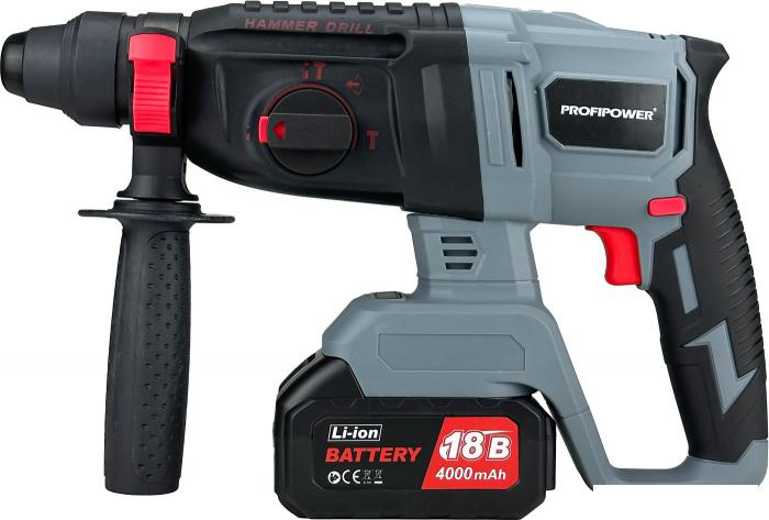 Перфоратор Profipower MKDHR-18V (с 1-им АКБ, кейс)- фото2