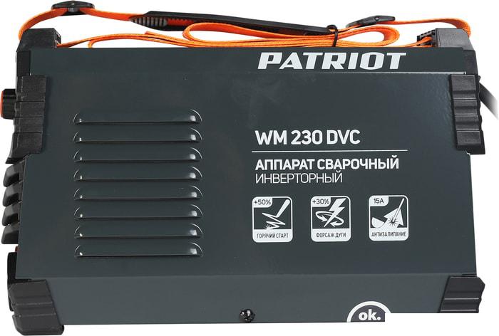 Сварочный инвертор Patriot WM 230DVС- фото3