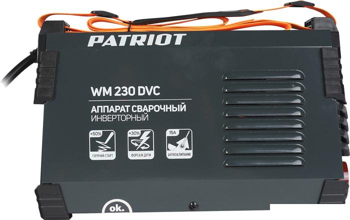 Сварочный инвертор Patriot WM 230DVС- фото4