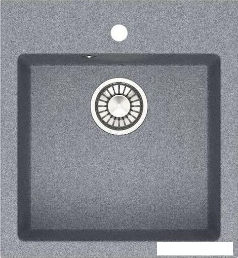 Кухонная мойка MARRBAXX Карельский камень модель 38/Q8 (темно-серый)- фото