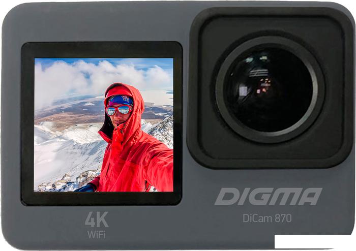 Экшен-камера Digma DiCam 870- фото