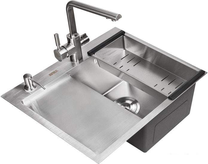 Кухонная мойка Avina HM5848R- фото4