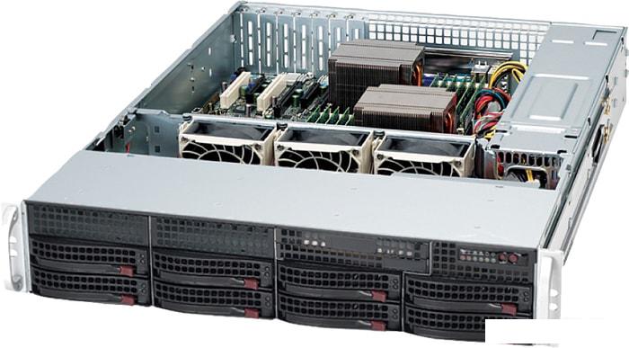 Корпус Supermicro SuperChassis CSE-825TQC-R802LPB- фото