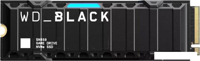 SSD WD Black SN850 NVMe Heatsink 1TB WDBBKW0010BBK