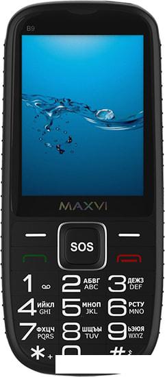 Мобильный телефон Maxvi B9 (черный)- фото2