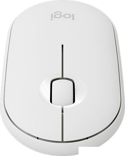 Мышь Logitech M350 Pebble (белый)- фото3
