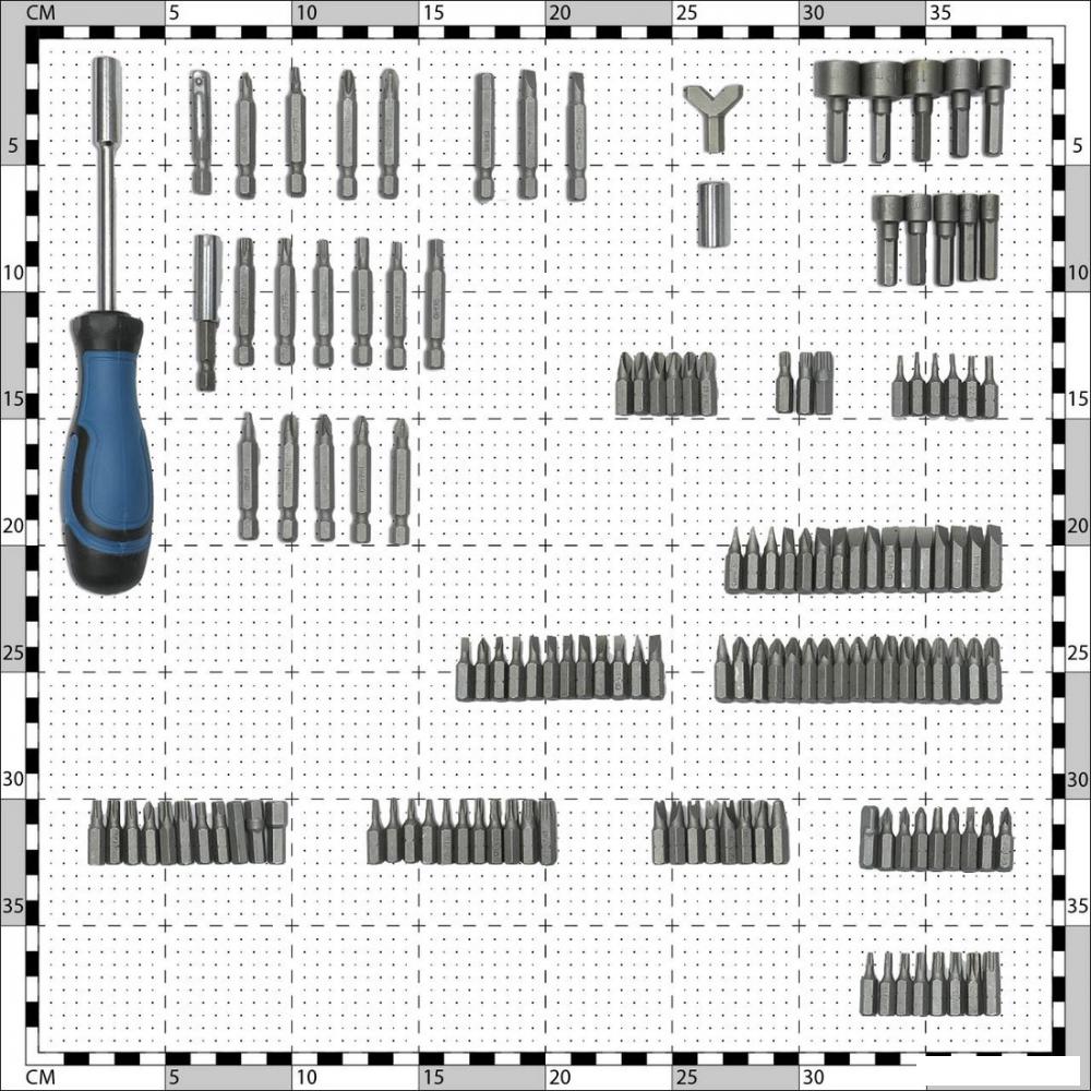 Набор отвертка с битами Bort BTK-138 (139 предметов)- фото4