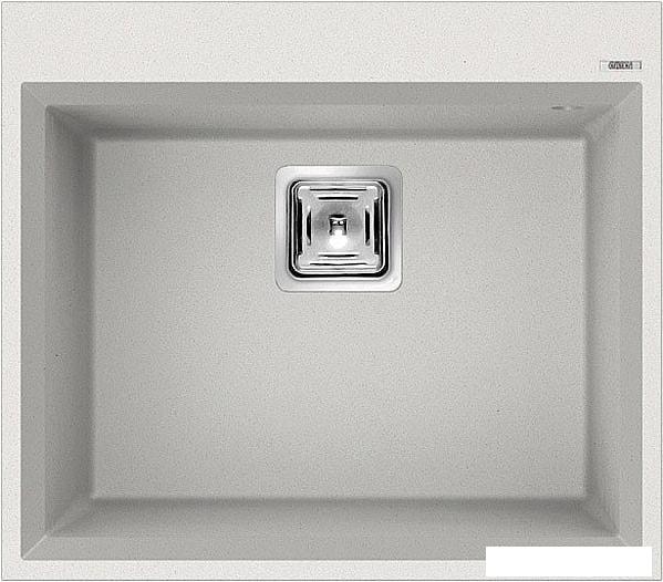 Кухонная мойка Elleci Karisma 105 Bianco Titano 68- фото
