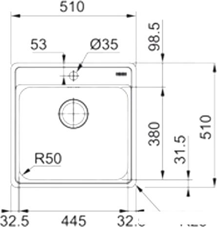 Кухонная мойка Franke BCX 210-51 TL- фото2