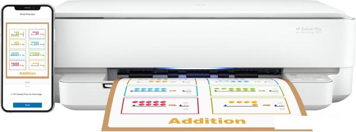 МФУ HP DeskJet Plus Ink Advantage 6075 5SE22C- фото