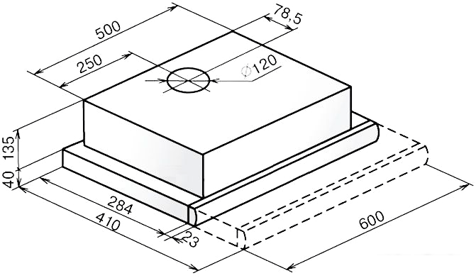 Кухонная вытяжка Faber Flox Glass WH A60 [110.0436.363]- фото2