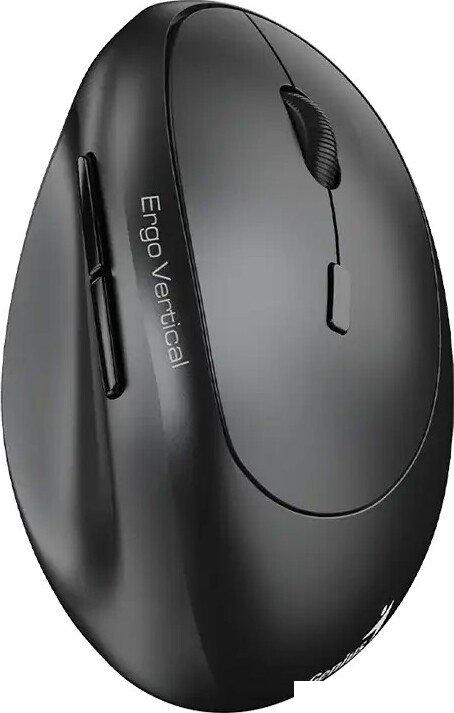 Вертикальная мышь Genius Ergo 8350S (темно-серый)