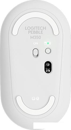 Мышь Logitech M350 Pebble (белый)- фото4
