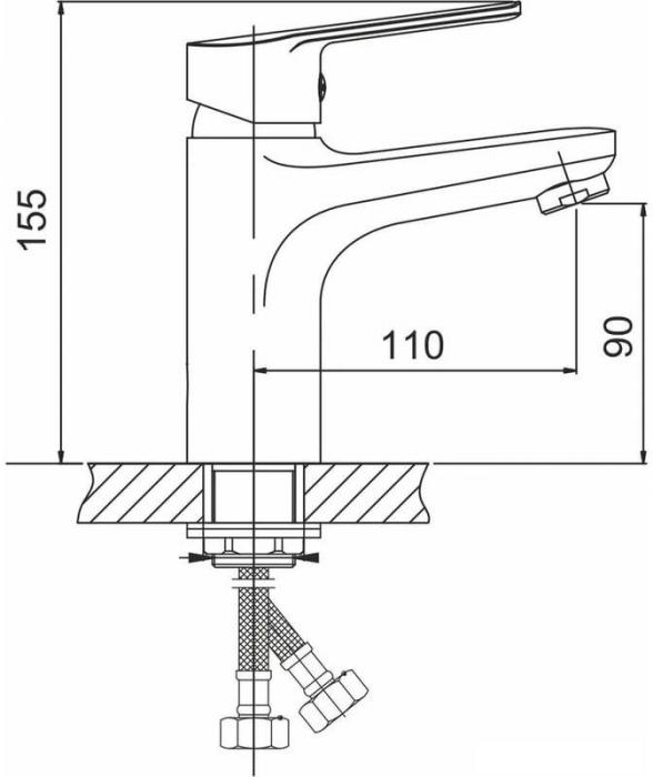 Смеситель Gota Rocio Elche 021010-GOTA- фото2