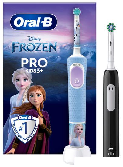 Комплект зубных щеток Oral-B Pro Series 1 + Oral-B Pro Kids Frozen 8006540784372- фото