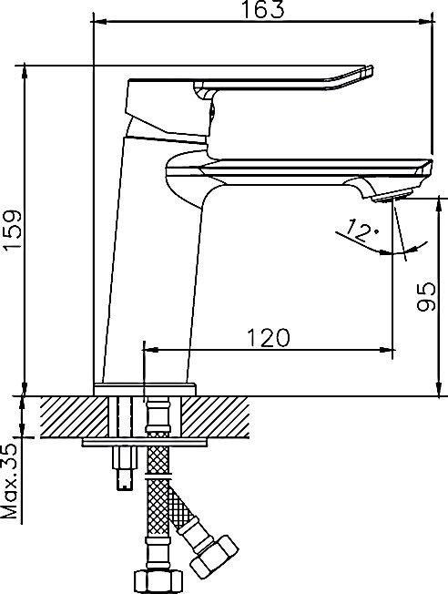 Смеситель Haiba HB10556- фото2