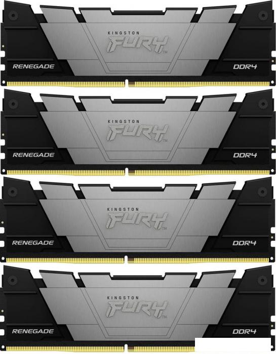Оперативная память Kingston FURY Renegade 4x32ГБ DDR4 3600 МГц KF436C18RB2K4/128- фото2