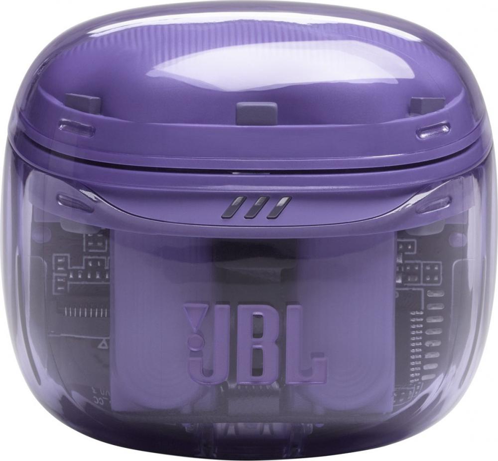 Наушники JBL Tune Flex 2 Ghost (фиолетовый)- фото4