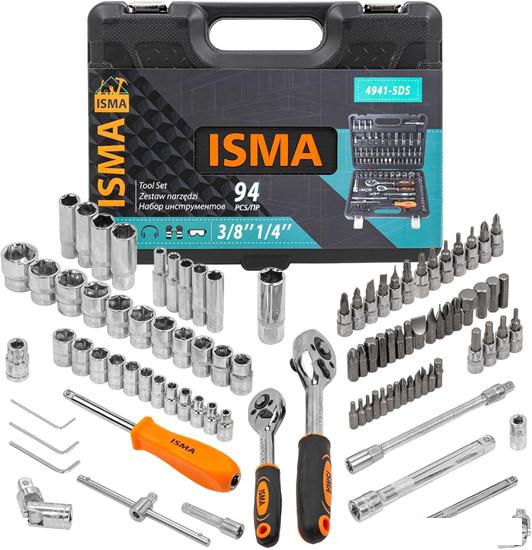 Универсальный набор инструментов ISMA 4941-5DS (94 предмета)- фото4