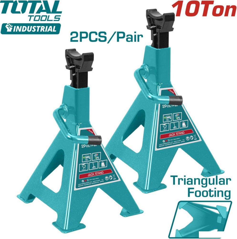 Страховочные опоры Total THJS1001 10т (2 шт)