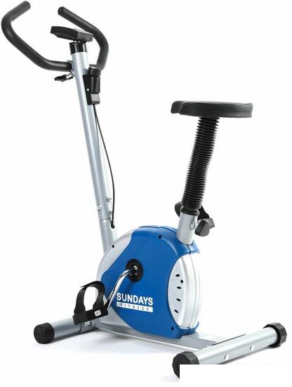 Велотренажер Sundays Fitness ES-8001 (синий)- фото2