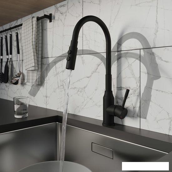 Смеситель Milardo Meal M01BL2FM05- фото4