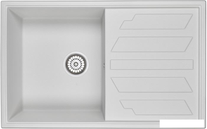 Кухонная мойка Granula 8002 (арктик)- фото